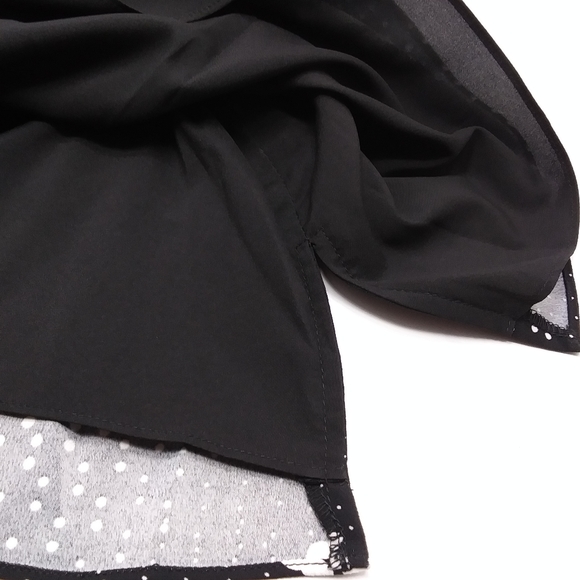 KENNETH COLE Retro Dot Lined Sleeveless Blouse NWT Sz XXL - Picture 13 of 15